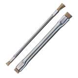 Applicator Brush, Double End, Static Dissipative, ESD, Nylon 1/4", 0.010" Brs, SS, 3/8" x 4-1/2" Hdl. redirect to product page